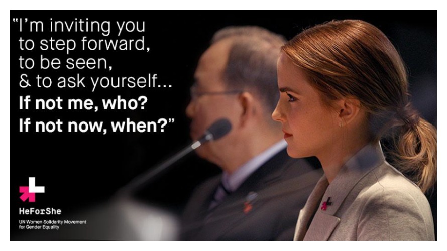 Emma Watsons #HeForShe Gender Equality Campaign Gains 
